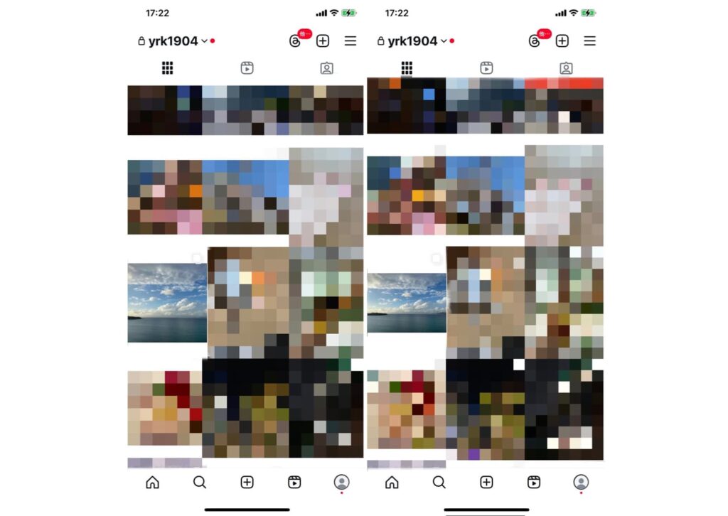インスタ 長方形