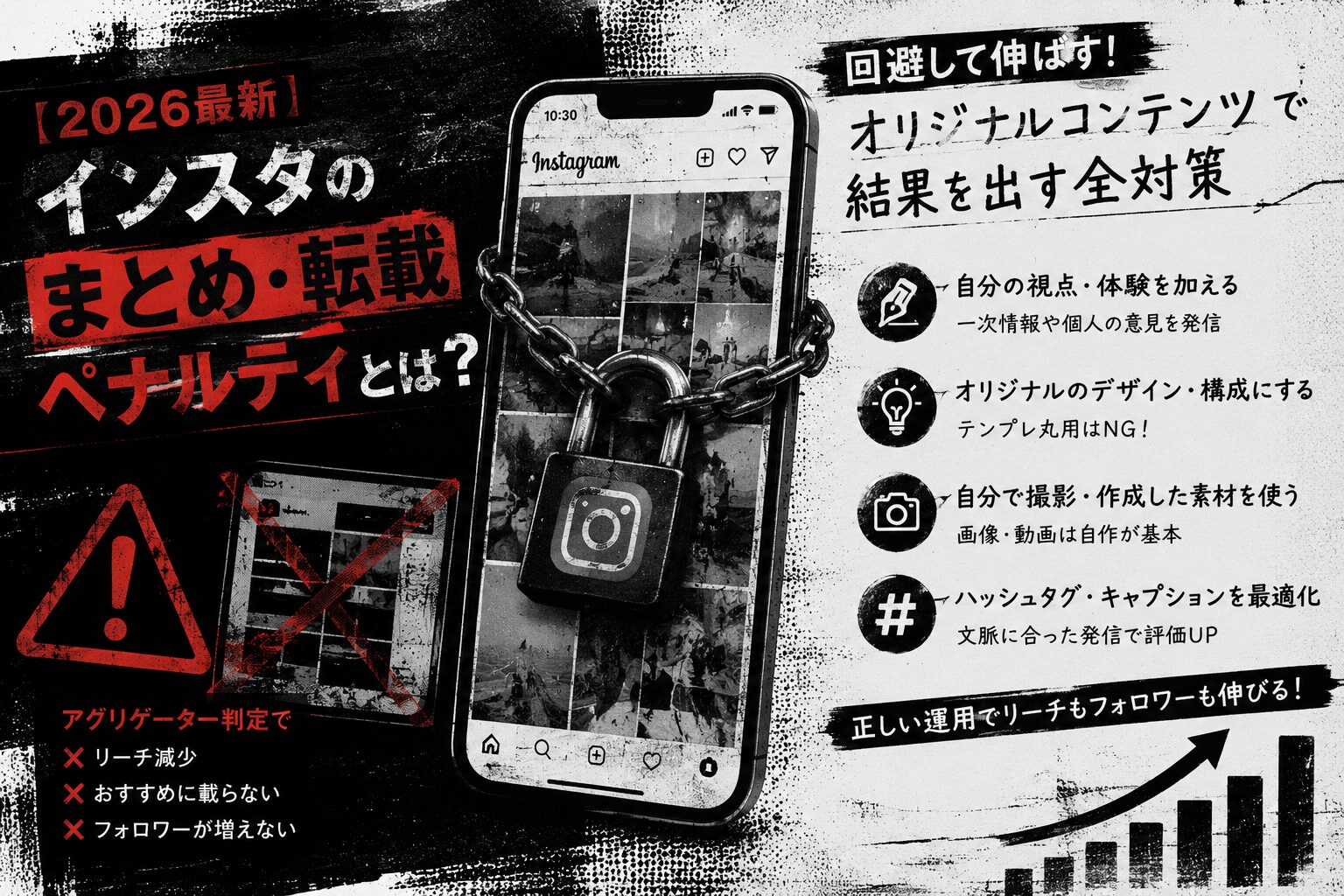 2026最新】インスタの「まとめ・転載ペナルティ」とは？アグリゲーター 